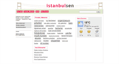 Desktop Screenshot of istanbulsen.com